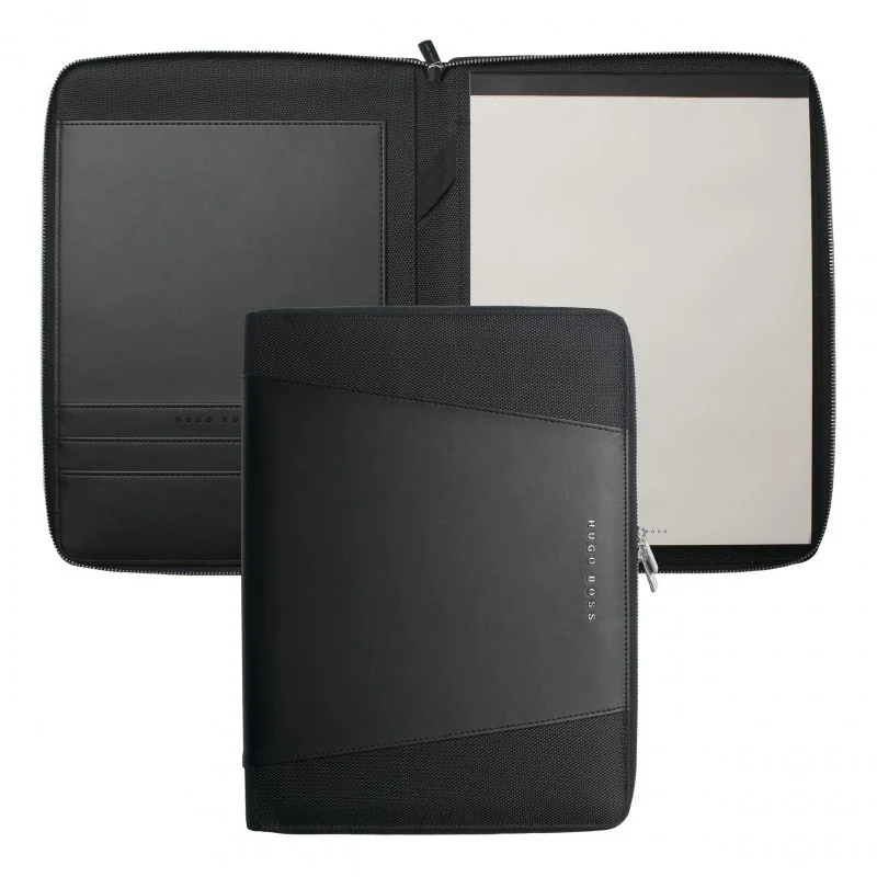 Conférencier A4 Hugo Boss Keystone Black CADEAUX ENTREPRISE LUXE