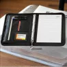 Conférencier A4 zippé de luxe Sandford Conférencier personnalisé